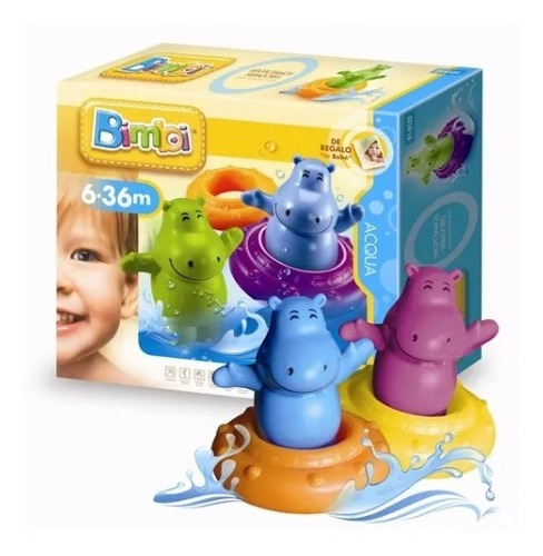 Hipopotamos Silvadores Para El Agua + Regalo Mi Bebe Bimbi