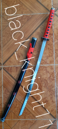 Katana Black Lotus Con Base Elige Color Acero 440 Espada