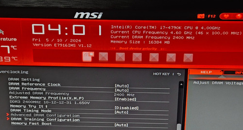 Memória Ddr3 Corsair Dominator Platinum 2400mhz 2x8gb Ler De (Usado)