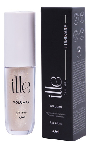 Gloss Volumax Ille 4,5ml Efeito Volume Hidratação Dourado-claro