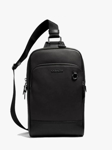 Coach Original Mochila Pack Graham Caballero Negra 89934