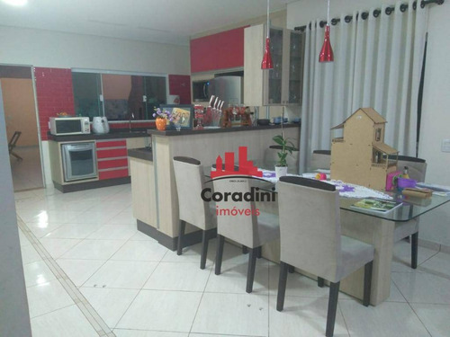 Imagem 4 de 12 de Casa Com 3 Dormitórios À Venda, 210 M² Por R$ 700.000 - Condomínio Imigrantes - Nova Odessa/sp - Ca1861
