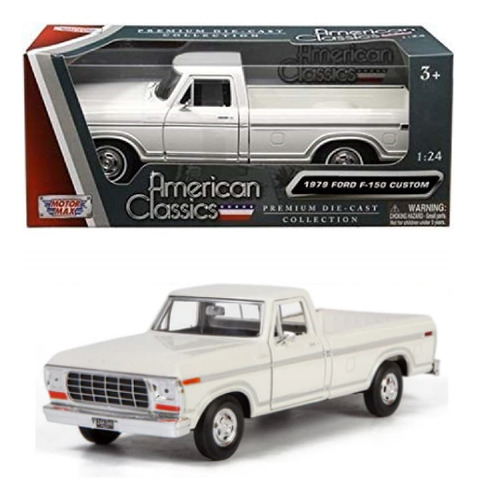 Camioneta Ford 1979 F150  American Classic 1/24 Motor Max  (Reacondicionado)