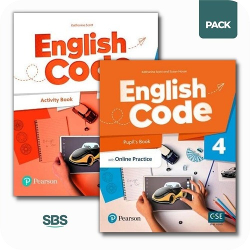 English Code 4 - Student's Book + Workbook Pack - 2 Libros