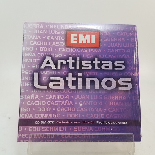 Artistas Latinos Emi Dif 672 Cd  Promo Ex Belinda 