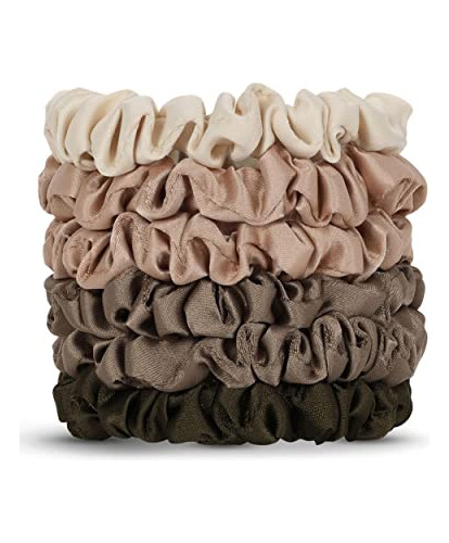 Kitsch Satin Hair Scrunchies For Women - Softer Than Whc9f