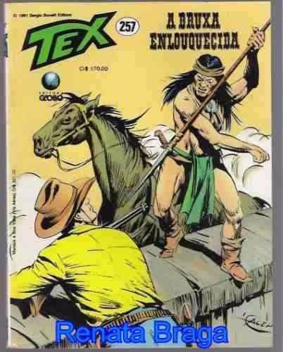 Gibi Tex Nº 257 A Bruxa Enlouquecida 1º Edição