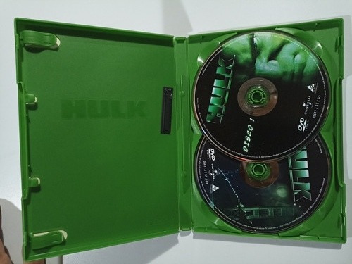 Dvd Hulk (hulk) (2003) Edición Especial 2 Discos Eric Bana (Usado)