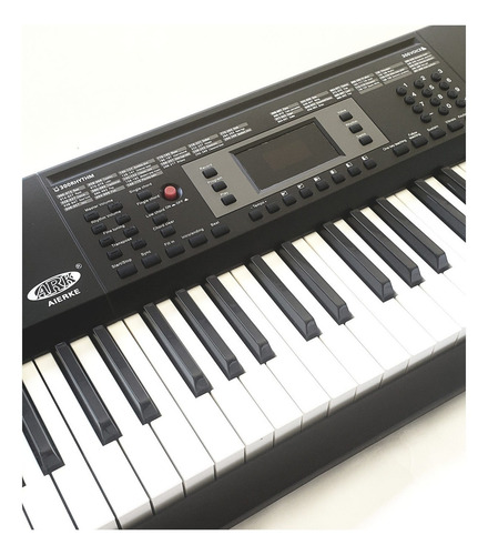 Imagen 2 de 2 de Teclado musical Parquer K150BK 61 teclas Negro