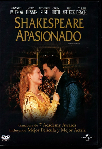 Shakespeare Apasionado Gwyneth Paltrow Película Dvd