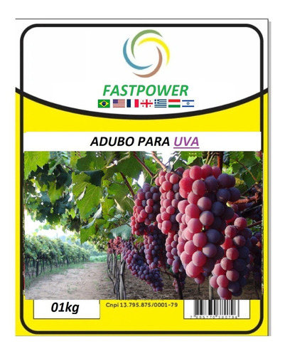 Adubo Para Uva 01kg Grupo Rofertil Premium 