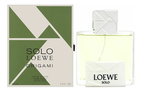 Edt 3.4 Onzas Solo Loewe Origami By Loewe Para Hombre En