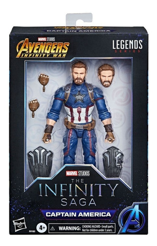 Figura Capitan America Marvel Legends The Infinity Saga