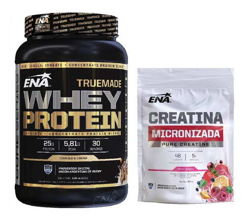 True Made Whey Protein Ena Proteína Isolate + Creatina Ena