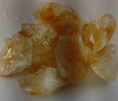 Citrino Pedra Natural Bruta 100g Prosperidade Vitalidade