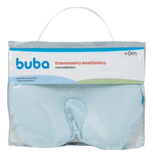 Travesseiro Para Bebê Anatômico Viscoelástico Ursinho - Buba
