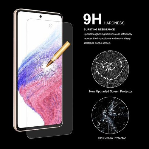 Imagen 2 de 4 de Samsung Galaxy A53 5g Lamina Vidrio Templado 9h