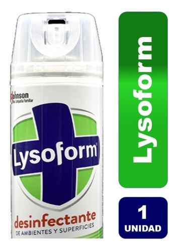 Desinfectante  Lysoform Aerosol 257g/360cm Aire De Montaña  