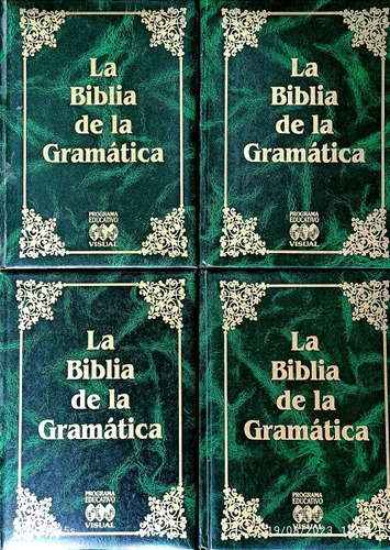 La Biblia De La Gramática Obra 4 Libros Programa Educativo V