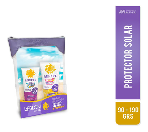 Leblon Pk Bubble Fps 50 90g +babykids 50 190g
