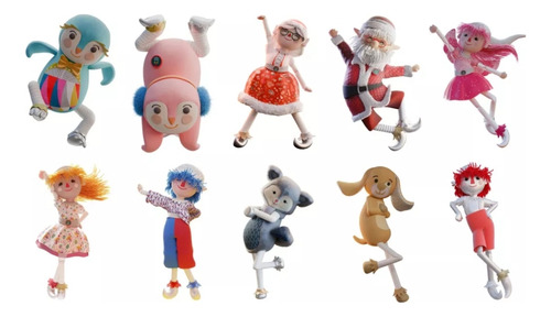 Duendes Magicos 2024 Silver, Coleccion Completa 10 Duendes
