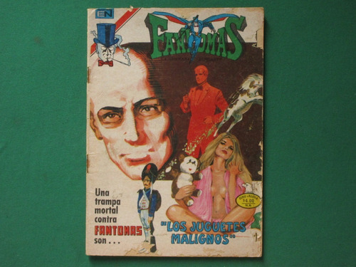 Fantomas #442 Los Juguetes Malignos Comic Novaro