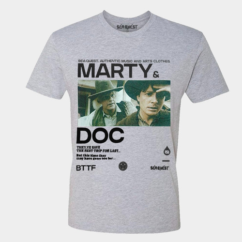 Remera Seaquest Marty And Doc  - Shop Oficial