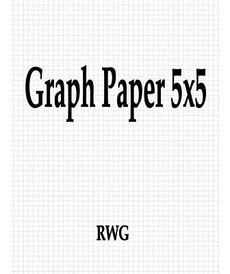 Libro Graph Paper 5x5: 50 Pages 8.5 X 11 - Rwg