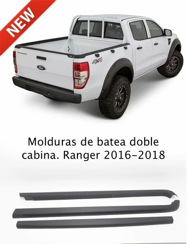 Molduras De Batea Ford Ranger 2016 2017 2018 2019 2020