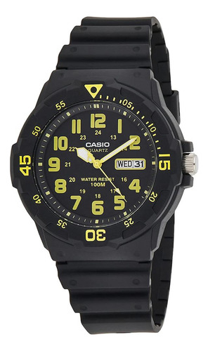 Reloj Análogo Casio Mrw-200h-9bvdf Resistente Al Agua