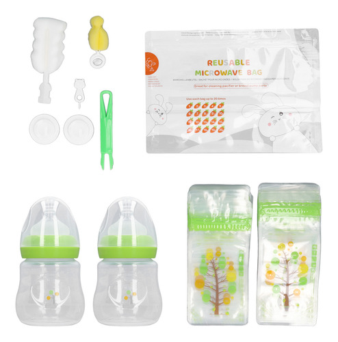 Set De Almacenamiento Para Biberones Breastmilk Store De Gra