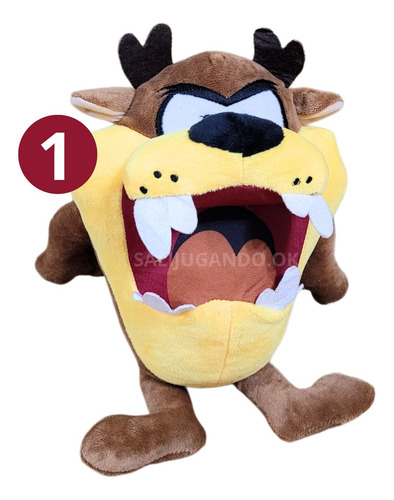 Peluches Looney Tunes X4 Taz Bunny Coyote Tweety Pato Lucas