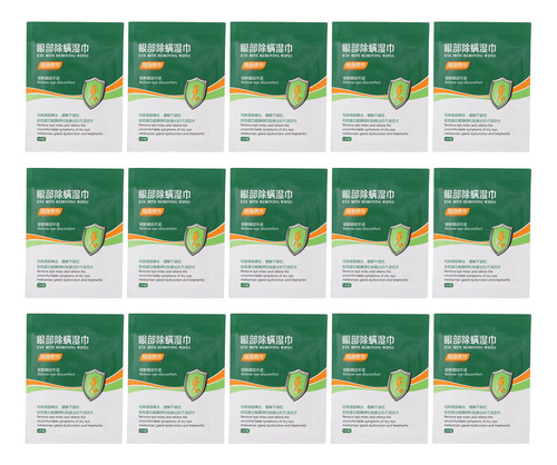 30×toallitas Para Párpados Aceite De Árbol De Té Que Elimi