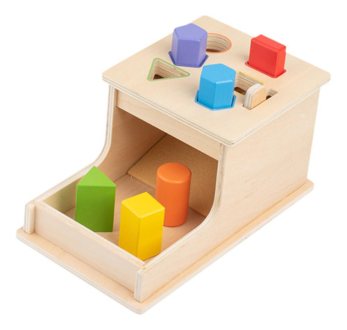 Caja De Permanencia De Objetos De Juguete Para Bebés De 6 A