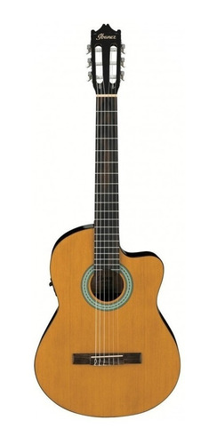 Imagen 1 de 3 de Guitarra Electroacústica Ibanez Classical GA3ECE para diestros amber high gloss nandu brillante
