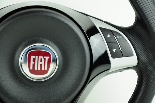 Imagem 3 de 7 de Volante Palio Esportivo Fiat Comandos De Som Original C/ Led