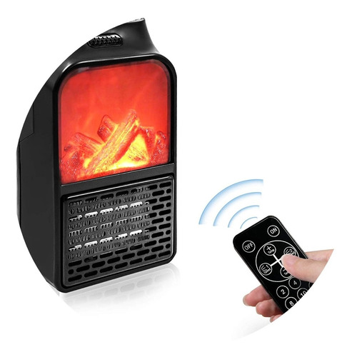 Mini Calentador Eléctrico Portable Chimenea Hogar 