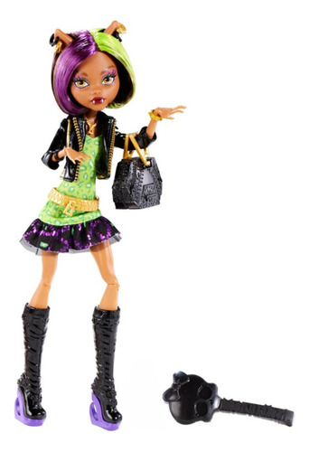 Monster High Clawdeen Wolf New Scaremester Wave 1 + Diário