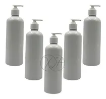 Comprar Envases Blancos 500 Ml Plastico Dosificador Dispensador X 50