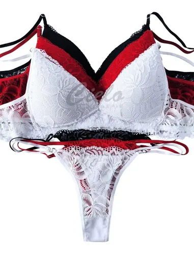 promo! 3 Conjuntos Ropa Interior Lencería Femenina X Mayor