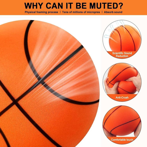 Regate Silencioso Para Baloncesto En Interiores, Modelo 2025