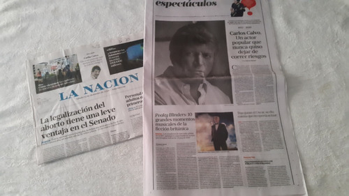 Suple Espectaculos La Nacion Carlin Calvo Fallecimiento