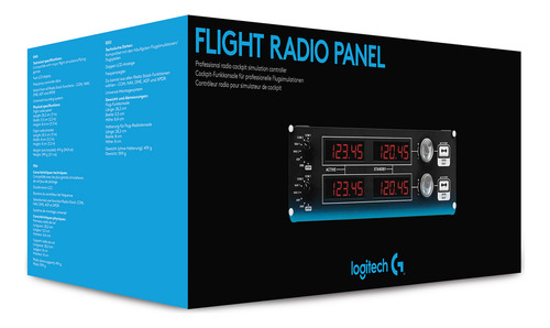 Panel De Radio Logitech G Saitek Pro Flight