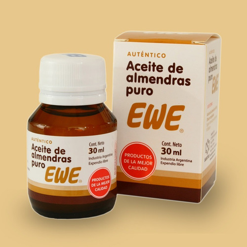 Combo De Aceites Puros Ewe (almendras, Tea Tree Y Ricino)