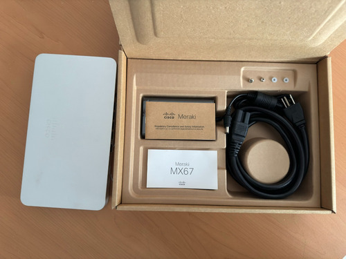 Router Cisco Meraki Firewall Mod. Mx67 - Para Refacciones (Usado)