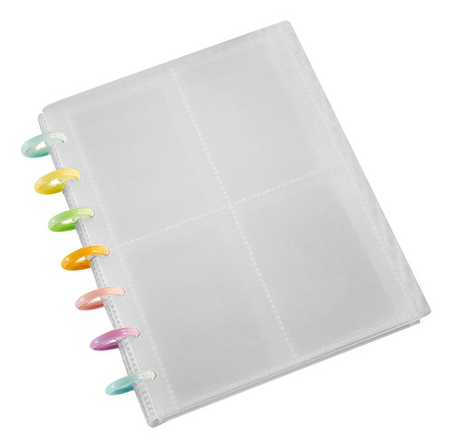 Lbum De Tarjetas Fotográficas Con 20 Hojas Transparentes