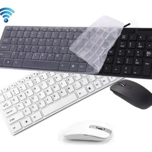 Teclado Numérico Y Mouse Inalámbrico K-06 Diseño Compacto