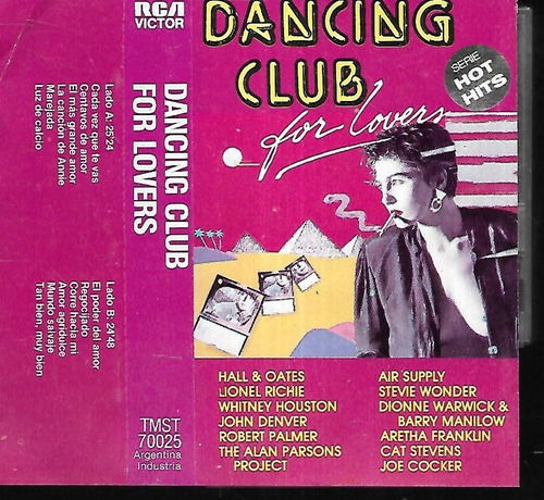 Joe Cocker Air Supply Album Dancing Club For Lovers Cassette