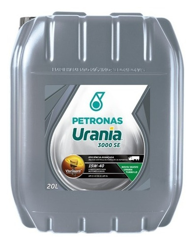 Lubricante Aceite 15w40 Ci-4 Petronas Urania 3000se Balde 20