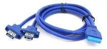 Comprar Duas Portas Usb3.0 Usb3.0 A Macho Para Placa-mãe Mainboard 2